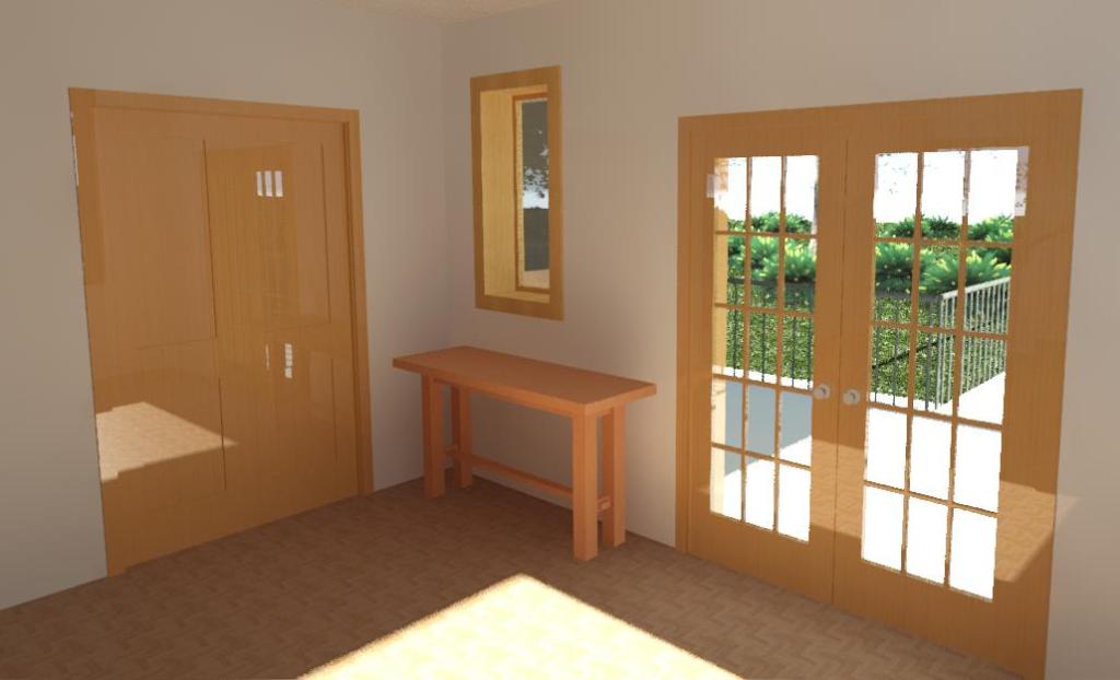 Casa modelado con Revit