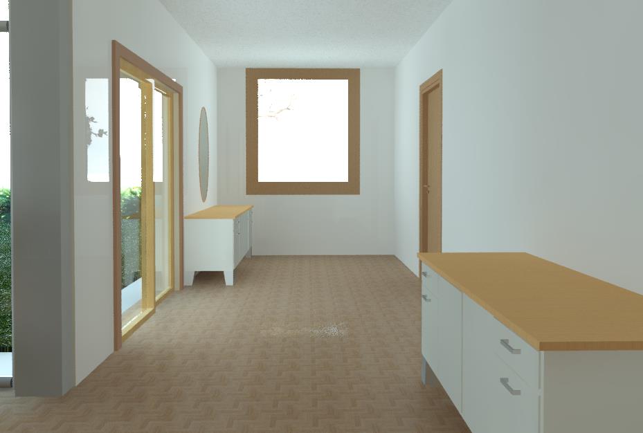 Casa modelado con Revit