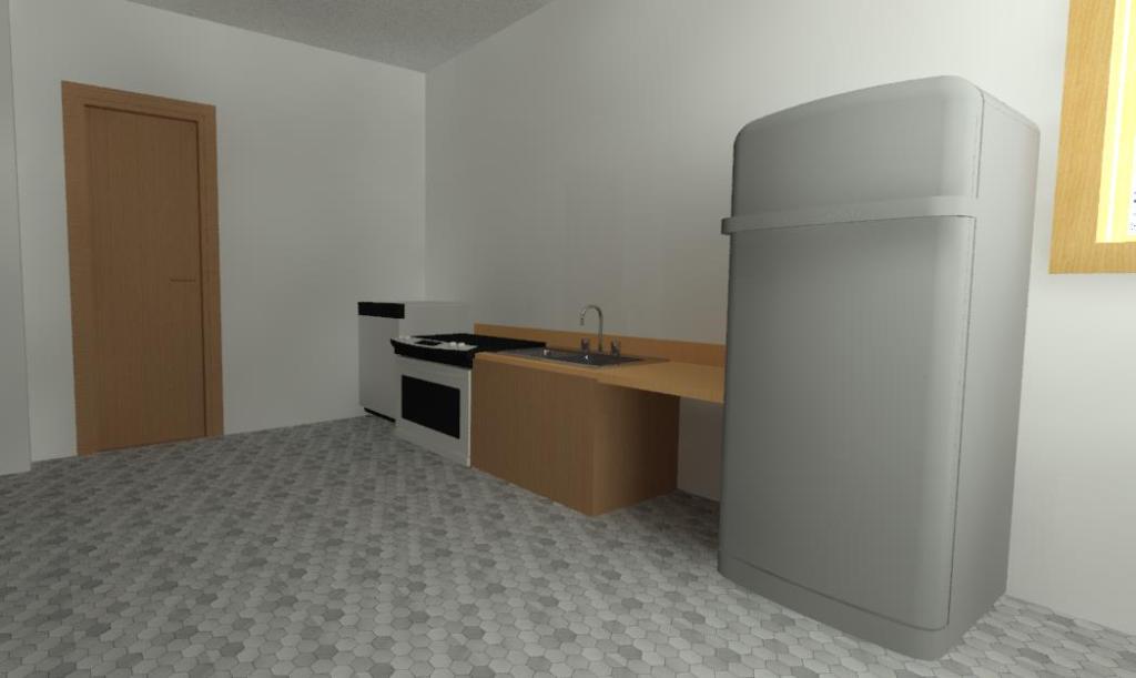 Casa modelado con Revit