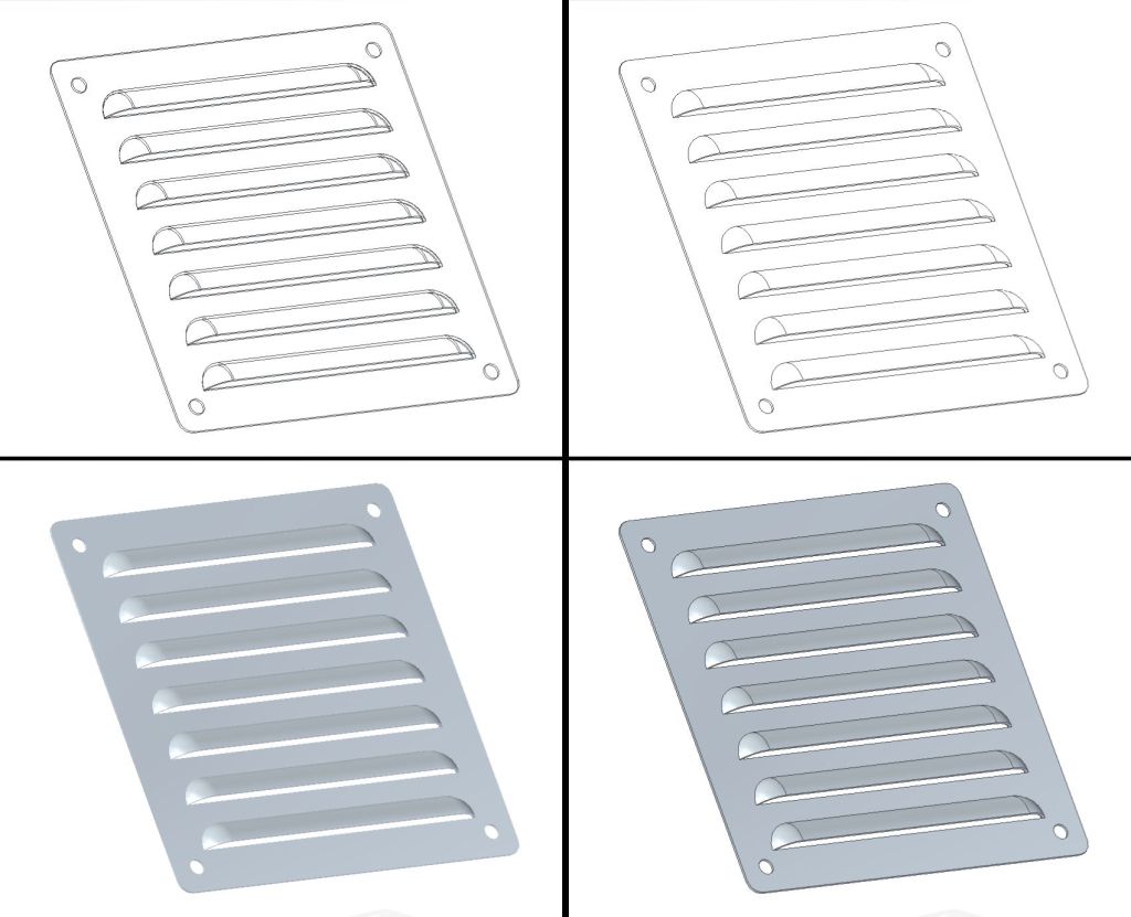 Pieza industrial modelado con Solid Edge