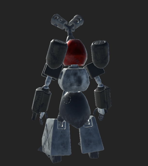 Modelado de un robot texturizado con Substance Painter