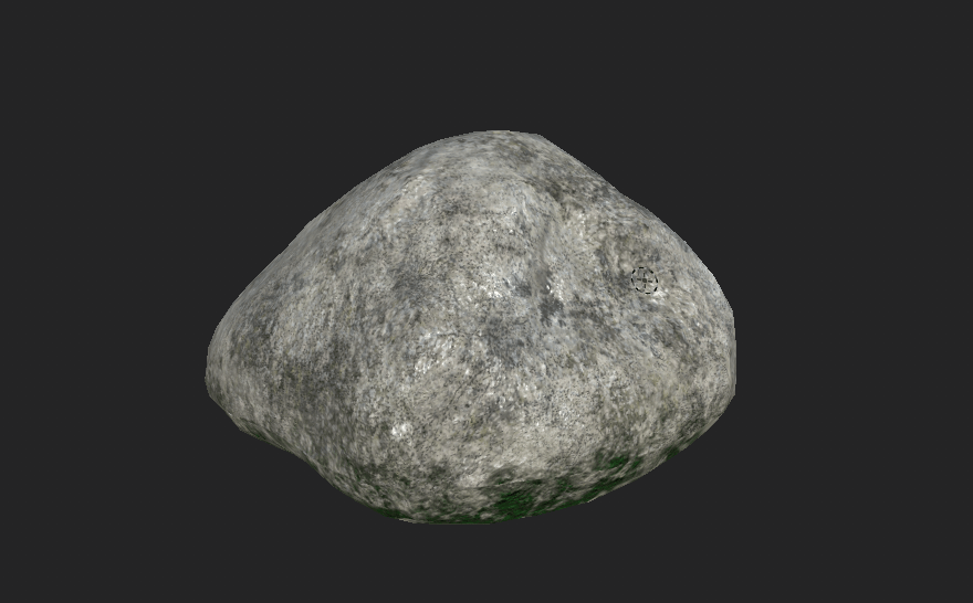 Modelado de una roca texturizado con Substance Painter